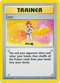 Lass [Shadowless] #75 Pokemon Base Set (HP) image 0