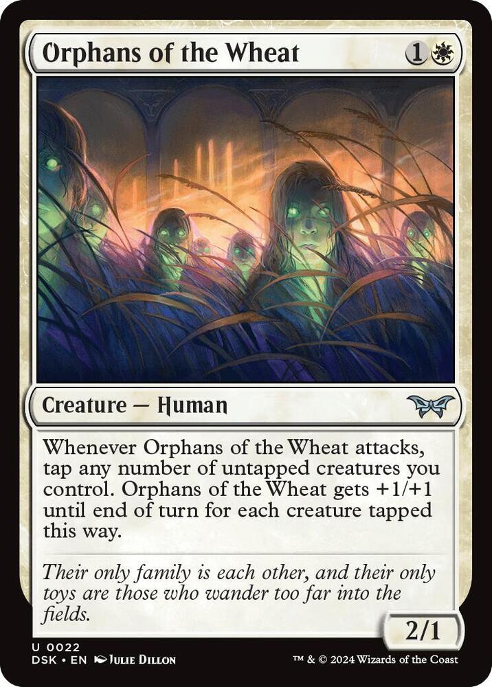 Orphans of the Wheat [Foil] #22 Magic Duskmourn: House of Horror image 0