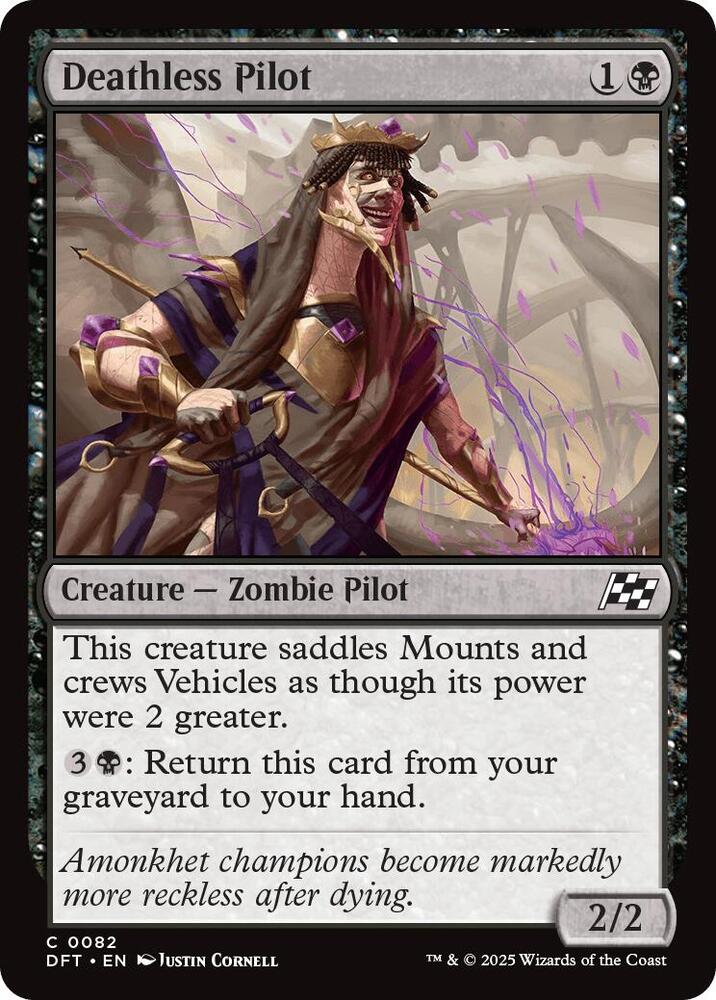 Deathless Pilot [Foil] #82 Magic Aetherdrift image 0