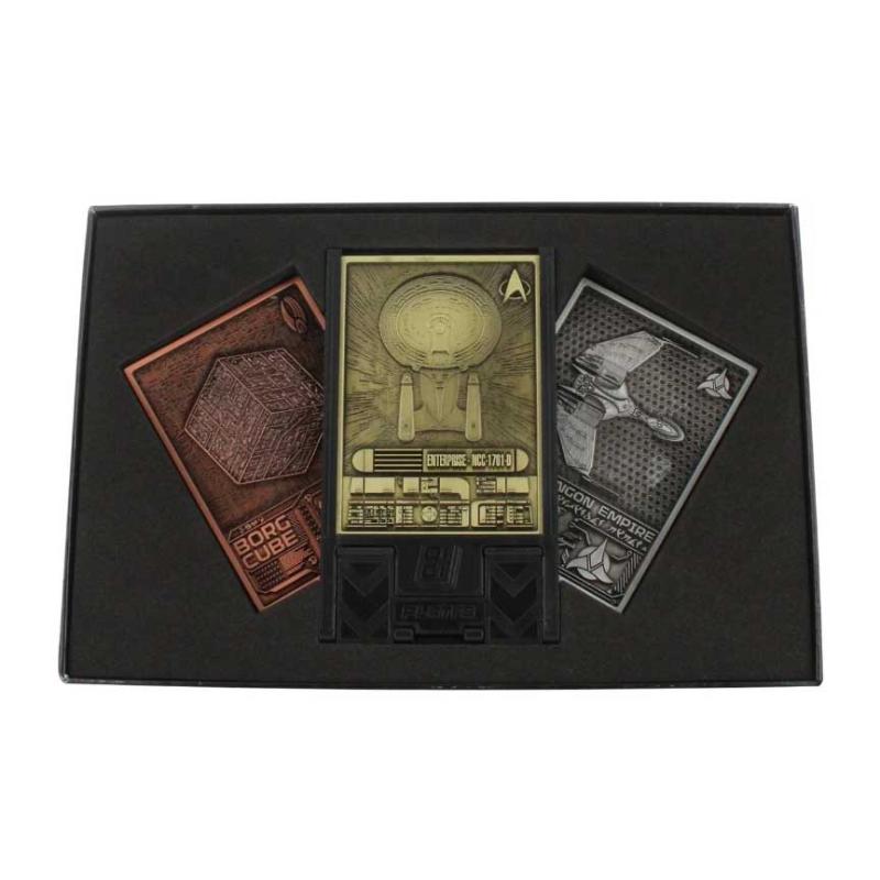 Digiplates Star Trek Starter Pack (3 Cards + Stand) image 0