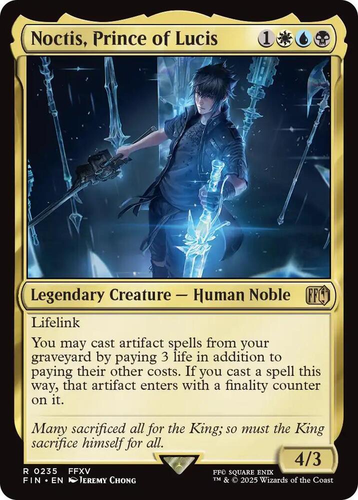 Noctis, Prince of Lucis #235 Magic Final Fantasy image 0