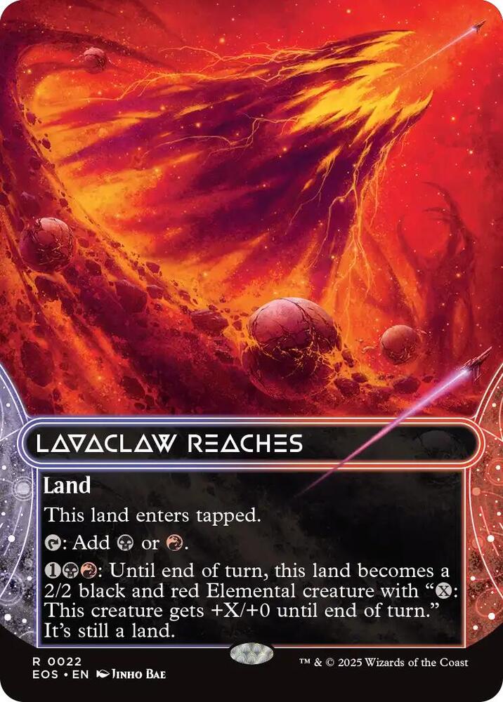 Lavaclaw Reaches [Borderless] #22 Magic Edge of Eternities Stellar Sights image 0