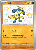 Riolu #173 Pokemon Paldean Fates image 0