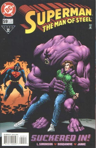 Superman The Man Of Steel Issue #59 image 0