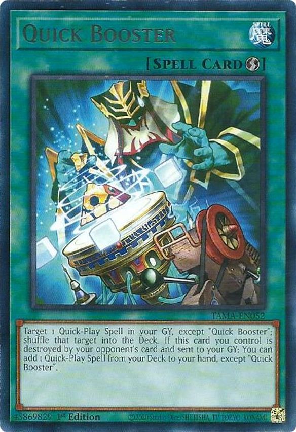 Quick Booster [1st Edition] TAMA-EN052 image 0
