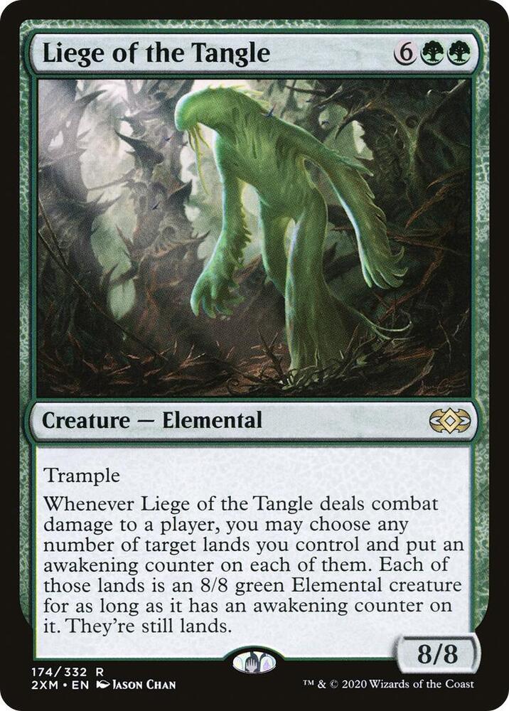 Liege of the Tangle #174 Magic Double Masters image 0