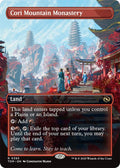Cori Mountain Monastery [Borderless] #393 Magic Tarkir: Dragonstorm image 0