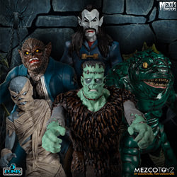 5 Points Mezco’s Monsters - Tower of Fear Deluxe Boxed Set image 0