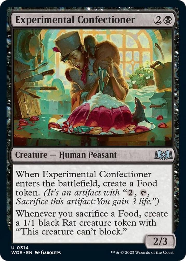 Experimental Confectioner [Foil] #314 Magic Wilds of Eldraine image 0
