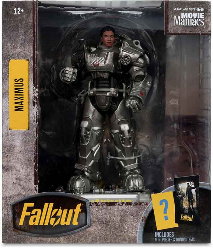 Movie Maniacs Fallout Maximus 6" Static Figure image 0