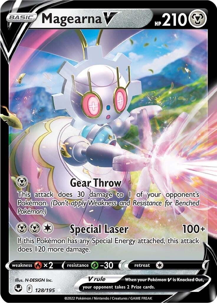 Magearna V #128 Pokemon Silver Tempest image 0