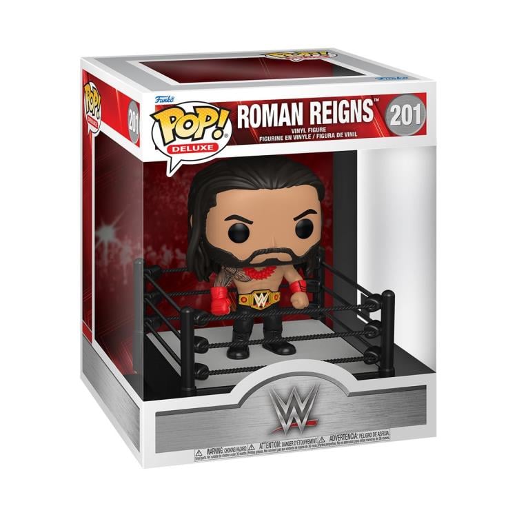 WWE Funko POP! Deluxe Roman Reigns In Ring #201