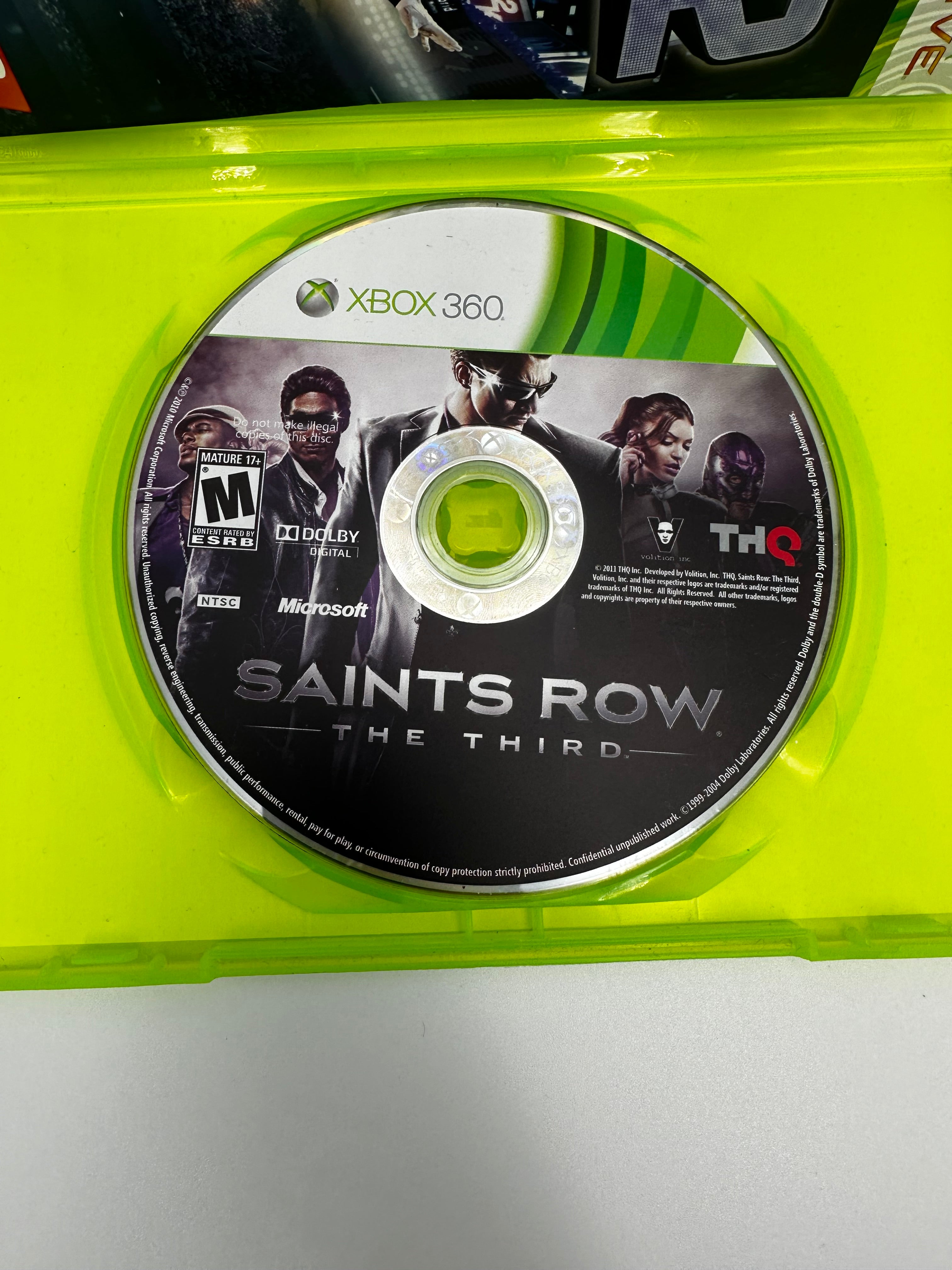 Saints Row 3 Xbox 360 Disk Only image 0