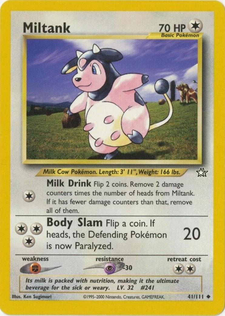 Miltank #41 Pokemon Neo Genesis (LP) image 0