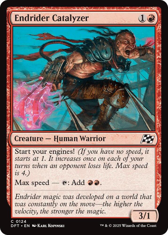 Endrider Catalyzer [Foil] #124 Magic Aetherdrift image 0
