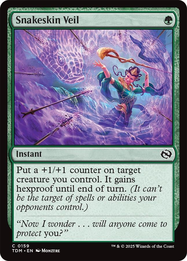 Snakeskin Veil #159 Magic Tarkir: Dragonstorm image 0