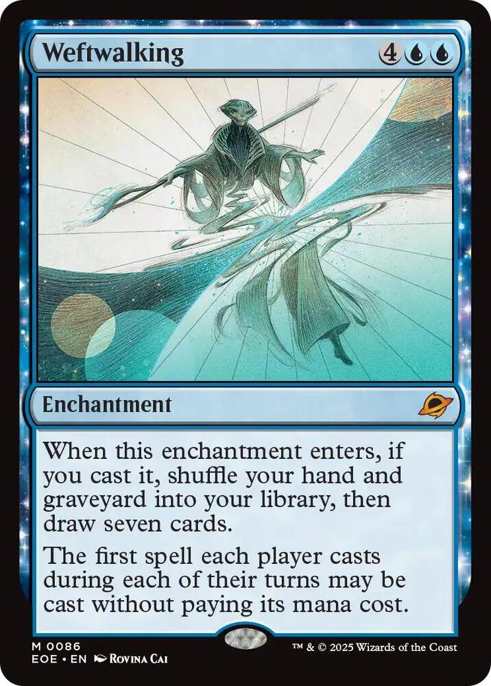Weftwalking [Foil] #86 Magic Edge of Eternities image 0