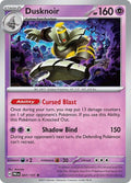 Dusknoir [Holo] #37 Pokemon Prismatic Evolutions image 0
