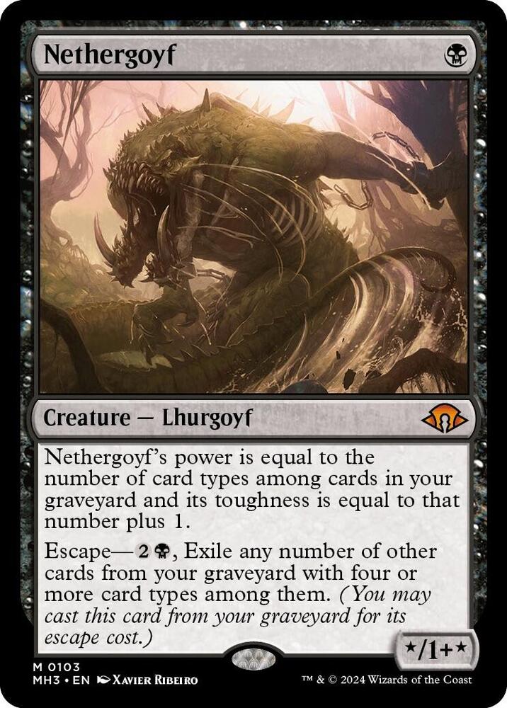 Nethergoyf #103 Magic Modern Horizons 3 image 0
