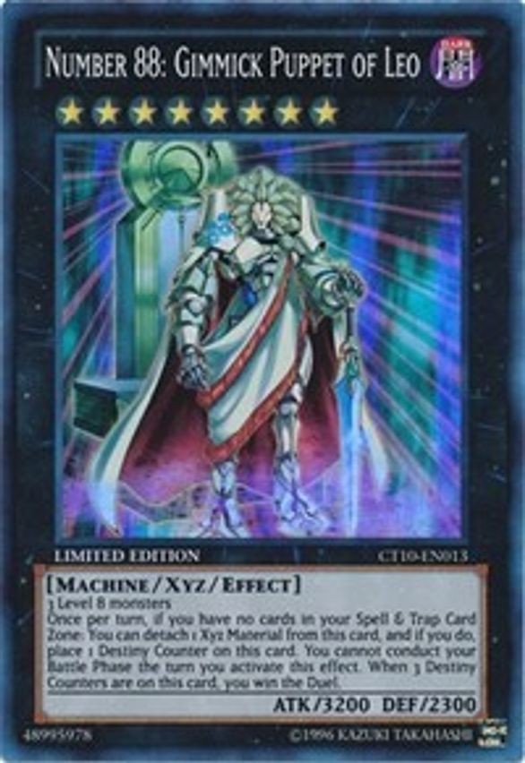 Number 88: Gimmick Puppet Of Leo CT10-EN013 image 0