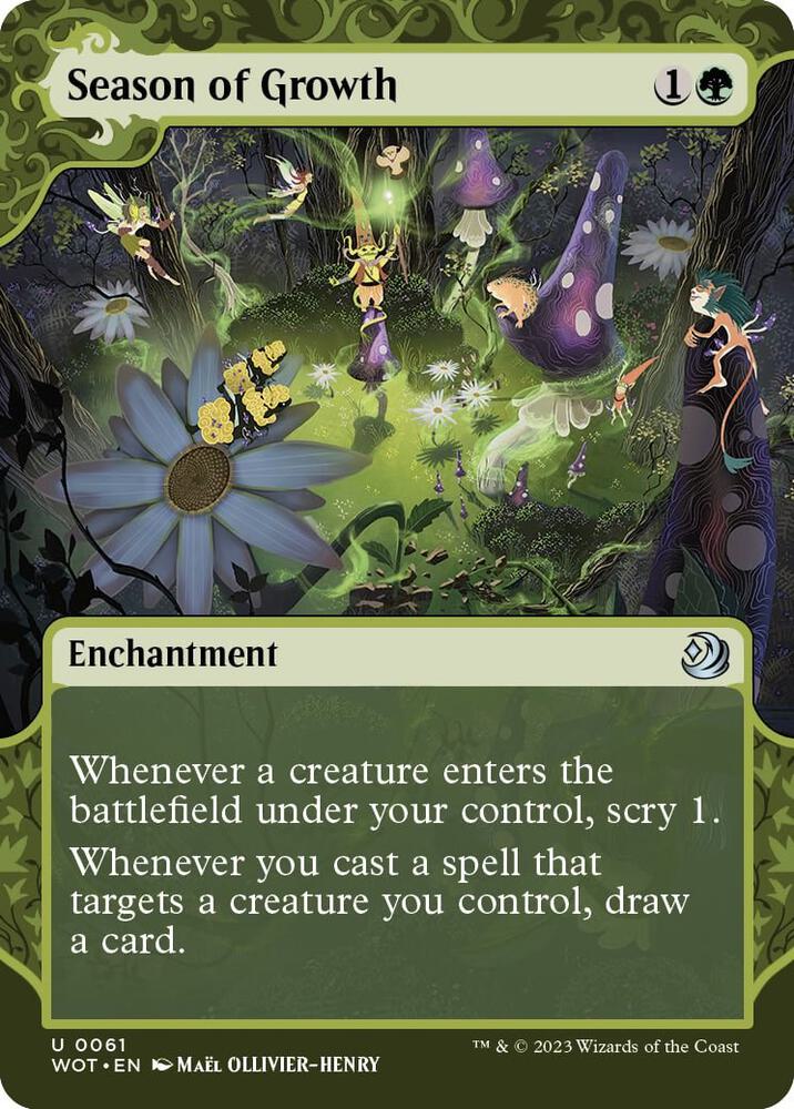 Season of Growth #61 Magic Wilds of Eldraine Enchanting Tales image 0