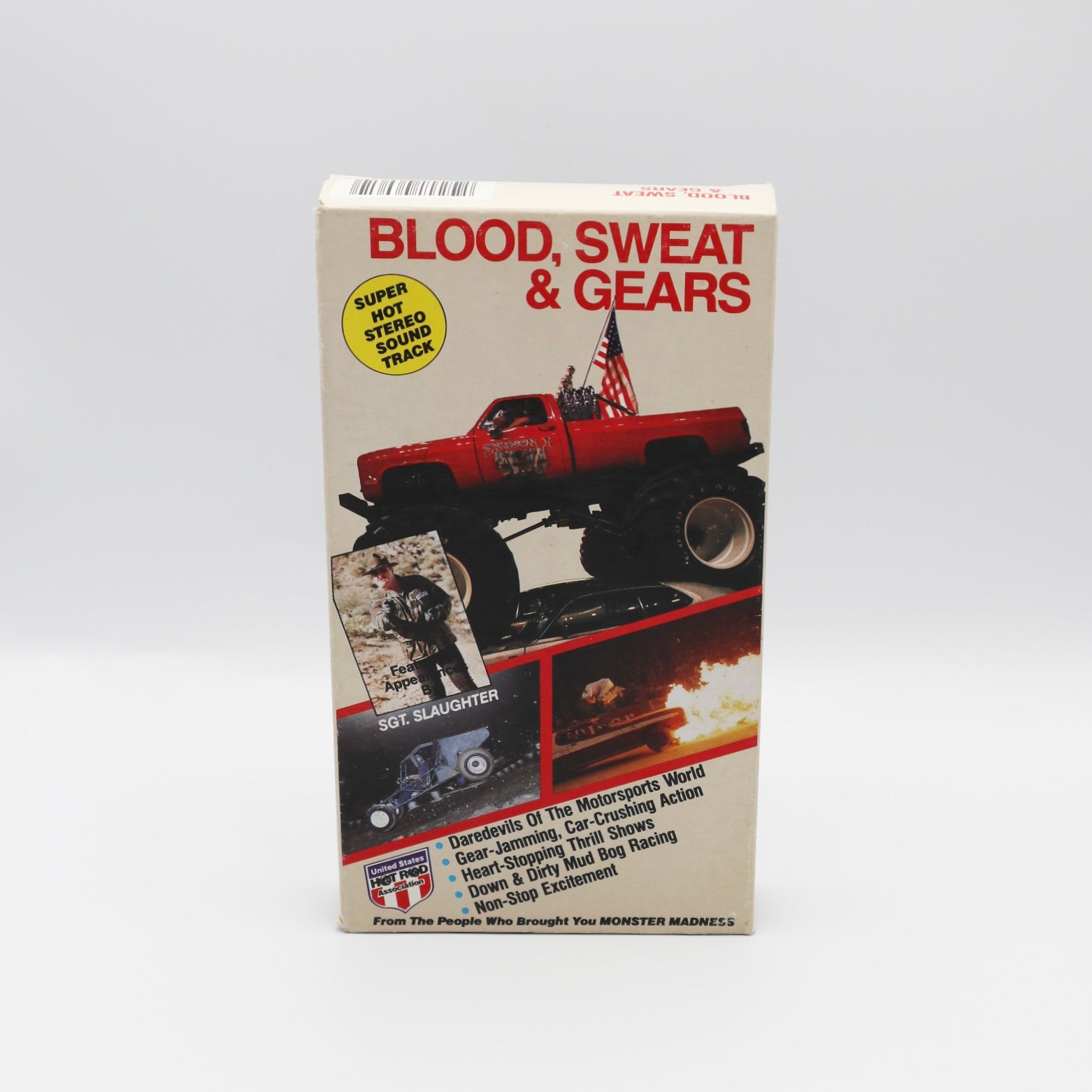 Monster Trucks Blood Sweat and Gears VHS image 0