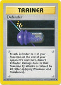 Defender [Shadowless] #80 Pokemon Base Set (MP) image 0