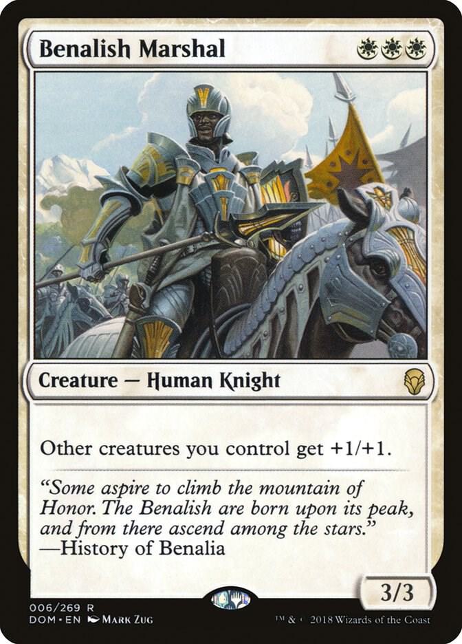 Benalish Marshal #6 Magic Dominaria image 0
