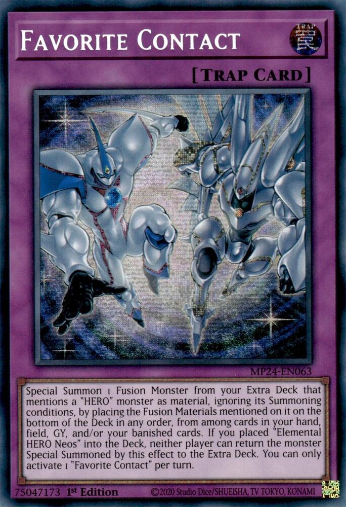 Favorite Contact MP24-EN063 image 0