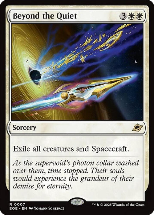 Beyond the Quiet [Foil] #7 Magic Edge of Eternities image 0