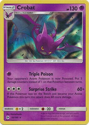 Crobat [Holo] #56 Pokemon Sun & Moon image 0