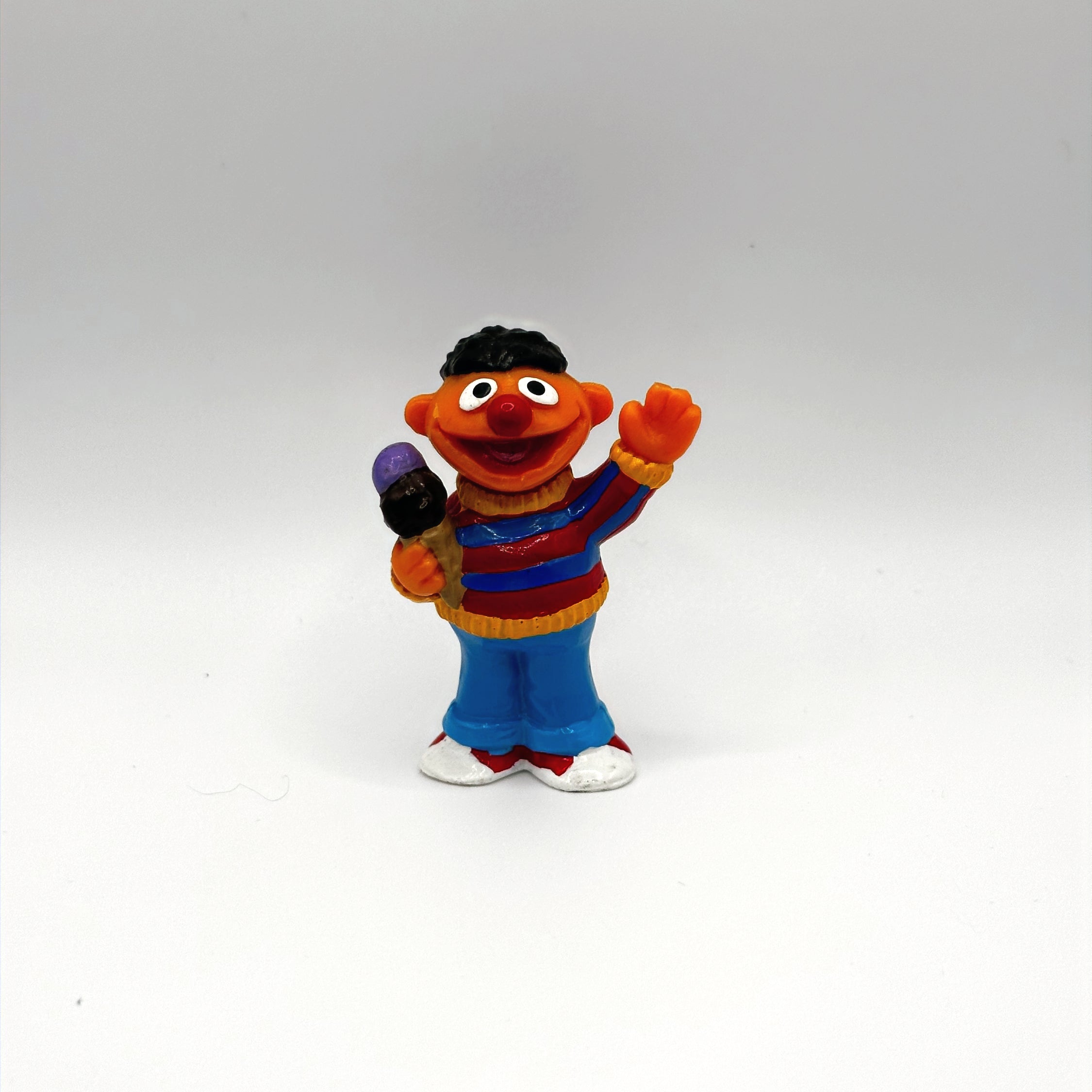 Sesame Street Ernie Cake Topper 2" Figure (1990s) image 0