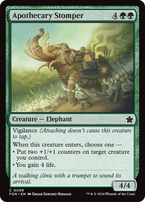Apothecary Stomper [Foil] #99 Magic Foundations image 0