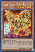Kaiser Glider - Golden Burst [Secret Rare] LDS3-EN136 image 0