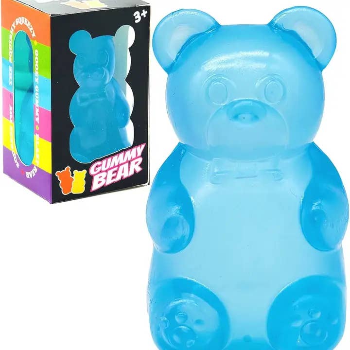 Candy Bear Squishy Slow Rising Toy - Blue