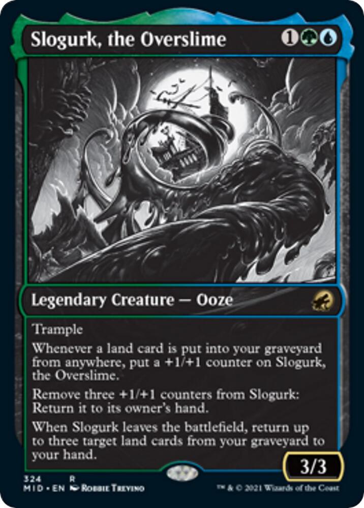 Slogurk, the Overslime [Showcase Foil] #324 Magic Innistrad: Midnight Hunt image 0