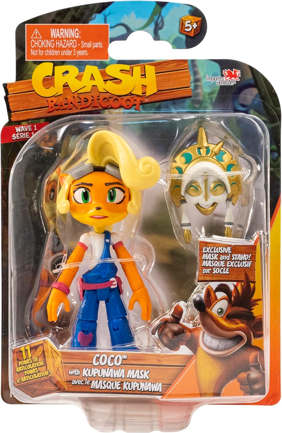 Crash Bandicoot - Coco w/ Kupunawa Mask (W1) image 0