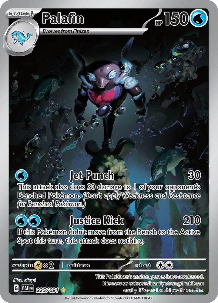Palafin #225 Pokemon Paldean Fates image 0