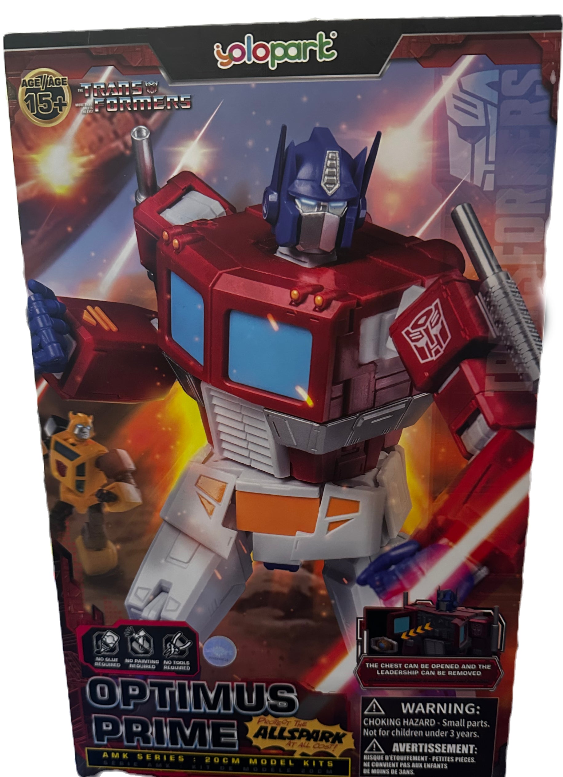 Generation 1: AMK Series 20cm Optimus Prime Model Kit image 0