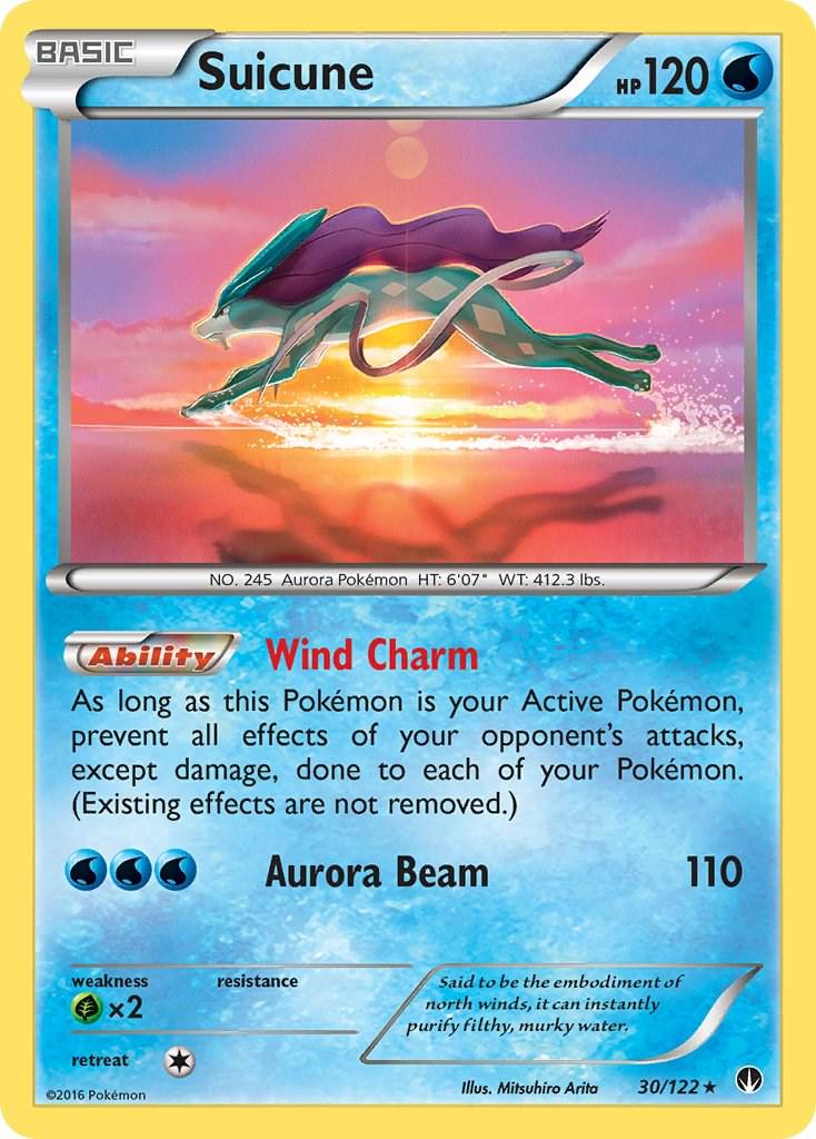 Suicune [Holo] #30 Pokemon BREAKpoint image 0