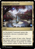 Secluded Courtyard #350 Magic Lost Caverns of Ixalan Commander image 0