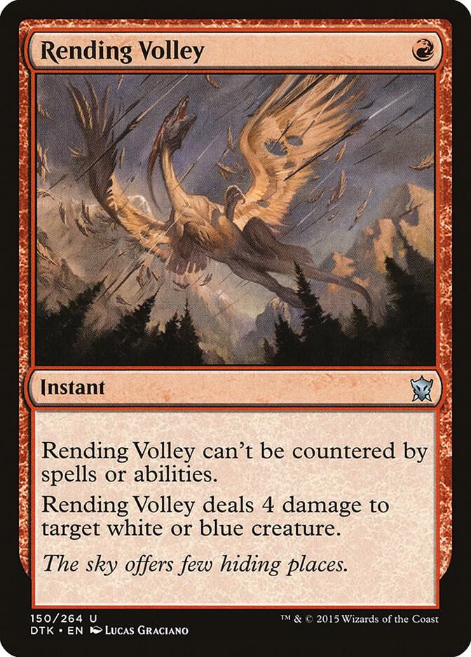Rending Volley #150 Magic Dragons of Tarkir image 0