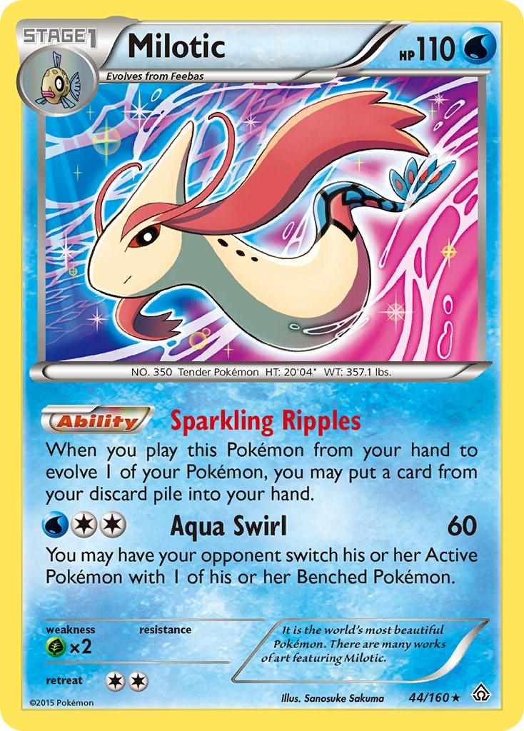 Milotic #44 Pokemon Primal Clash image 0