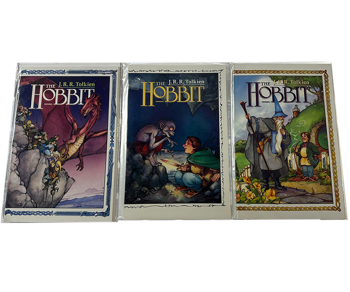 The Hobbit Graphic Novel Book Complete 3 Books (1990) image 0