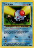 Tentacool #56 Pokemon Fossil (LP) image 0