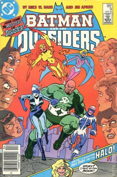 Batman and the Outsiders [Newsstand] #9 (1984)