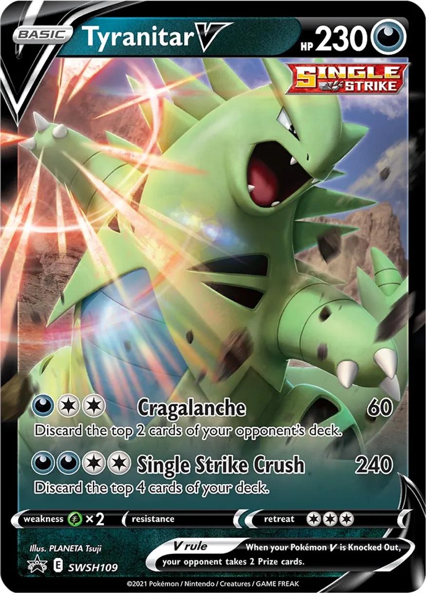 Tyranitar V #SWSH109 Pokemon Promo image 0