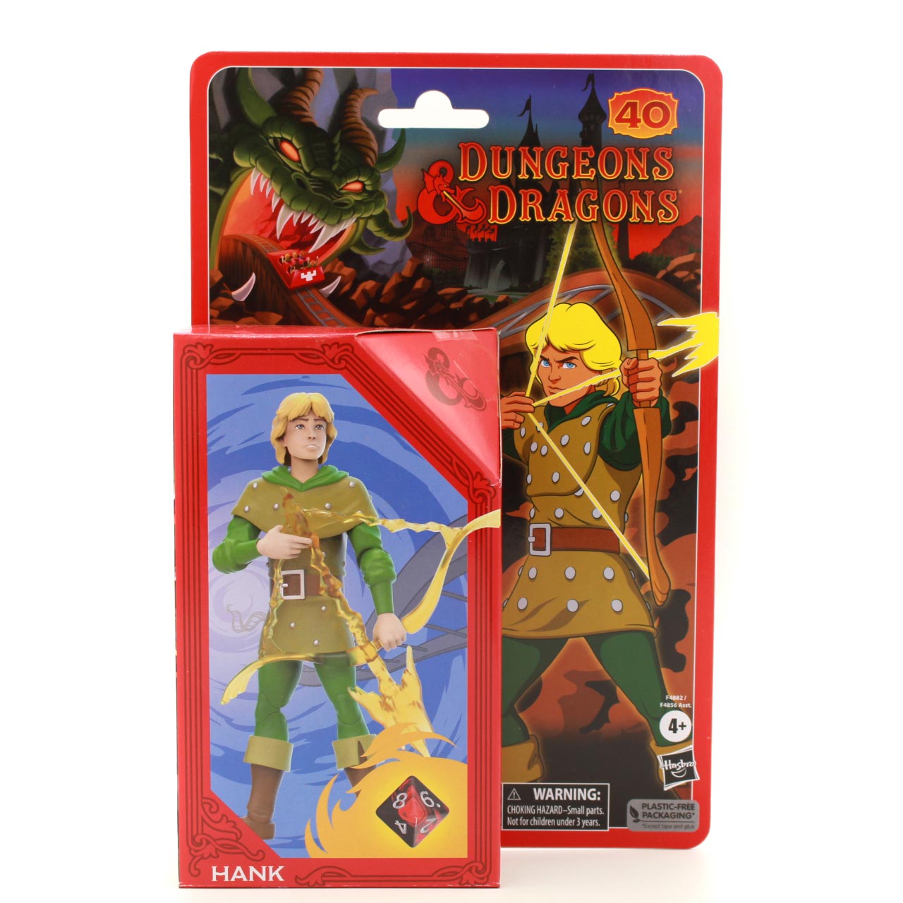 Dungeons & Dragons Cartoon Hank the Ranger Action Figure 6" image 0