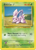Nidoran #55 Pokemon Base Set Unlimited (MP) image 0
