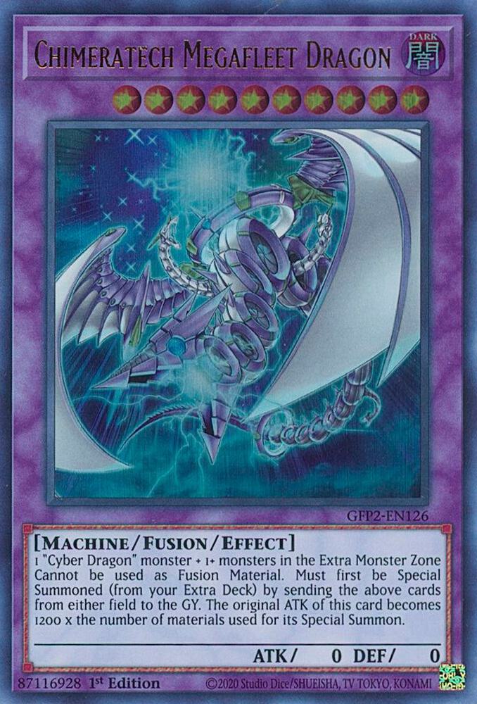 Chimeratech Megafleet Dragon [1st Edition] GFP2-EN126 image 0